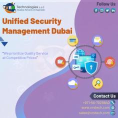 VRS Technologies LLC offers the tremendous services of Unified Security Management Dubai. Our solutions are driven with simplest factors and solutions. Contact us: +971 56 7029840 Visit us: https://www.vrstech.com/unified-security-management-dubai.html