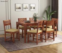 Buy Cambrey 6 Seater Cushioned Dining Table Set (Honey Finish) Wooden Street

https://www.woodenstreet.com/cambrey-6-seater-dining-set-honey-finish
