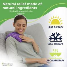 Natural Therapy at its Best - Herbal Heating Pad by Nature Creation

