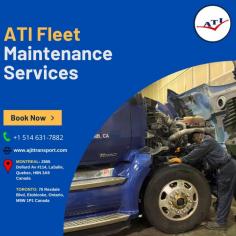 Ajit Transport Inc provides fleet maintenance services to its esteemed clients in the North American region. Our team of expert technicians is skilled enough to handle any technical eventuality that might arise while the operation of the fleet. Contact us for our services. Website: www.ajittransport.com Call us: + 1 514 631-7882.
