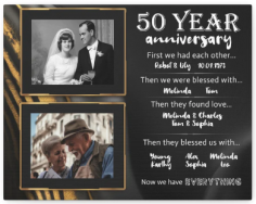 Make your 50th anniversary unforgettable with PICOONAL's Anniversary Canvas Gift, capturing the magic of your love journey.


https://www.picoonal.com/collections/50-year-anniversary-gift