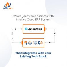 Worried about changing your tech stack for integrating Acumatica? Well, do you know that Acumatica plays nicely with others and ensures that everything remains undisturbed. Level up your business with a powerful and intuitive Cloud ERP system that seamlessly integrates with your existing tech stack. Talk to us to know more about Acumatica ERP.