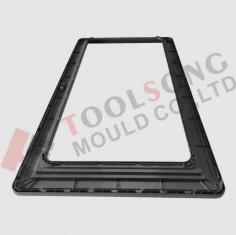 Mold For Refrigerator Top Frame
https://www.toolsong.com/product/home-appliance-and-household-mold/
Steel 1.2738H, 1 cavity, ABS material, high glossy, part dimension 963*541*43mm.