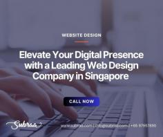 In the digital age, a robust online presence is paramount for business success, and a Web Design Company Singapore plays a pivotal role in shaping that presence. www.subraa.com stands as a prominent player in Singapore’s web design landscape, offering a comprehensive array of services that cater to diverse business needs. Central to effective web design is the concept of responsiveness. As browsing habits shift towards mobile devices, responsive website design has become more critical than ever. www.subraa.com understands this significance and ensures that each website they craft adapts seamlessly across various screen sizes and devices, providing an optimal user experience. Responsive design is not just about aesthetics; it directly impacts user engagement, search engine rankings, and overall brand credibility. With www.subraa.com, businesses can harness the potential of a well-designed, responsive website, bolstering their digital identity and effectively engaging their target audience.

Website : www.subraa.com