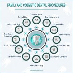 FAMILY AND COSMETIC DENTAL PROCEDURES