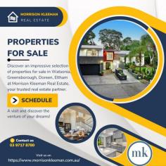 Morrison Kleeman Real Estate in Doreen is your premier destination for finding the finest property for sale and buying your dream house in this charming suburb. 