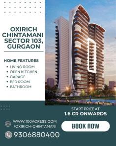 Oxirich Chintamani offers some of the best apartments in the area of Gurgaon with all the features and facilities. You can get all the location benefit in this residential project.
Visit - https://www.100acress.com/oxirich-chintamani/