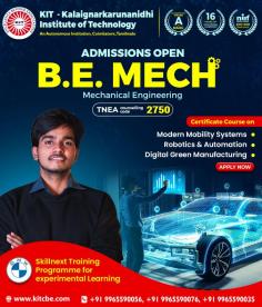 Are you looking for the top 10 mechanical engineering colleges in coimbatore? Then join KIT. We provide excellent education covering placement training and more.
https://kitcbe.com/mechanical-engineering

#mechanicalengineeringcollegesincoimbatore
