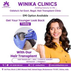 Say goodbye to hair loss and hello to confidence with Winika Clinic's Hair Transplant! Our specialized female hair transplantation services can help you regain your luscious locks and youthful appearance.

See more: https://www.winikaclinics.com/female-hair-transplntation