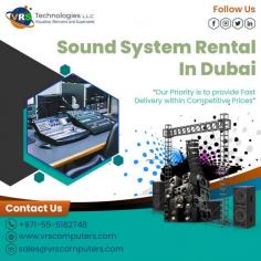 Sound System Rental Dubai, Here is where a sound mixer plays an important role in increasing or decreasing the volume of the microphone. For more info about Sound System Rental Dubai Contact VRS Technologies 0555182748. Visit https://www.vrscomputers.com/computer-rentals/sound-system-rental-in-dubai/