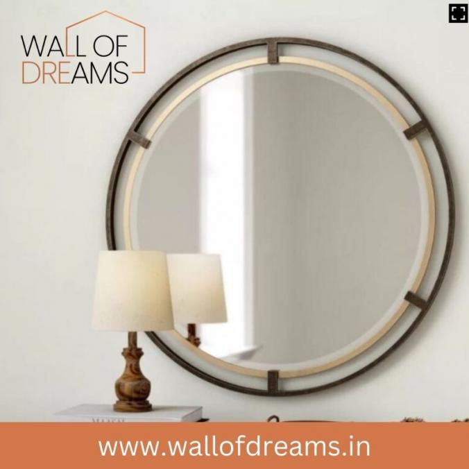 Round Accent Mirror  Wall Of Dreams Elevate your interior design w