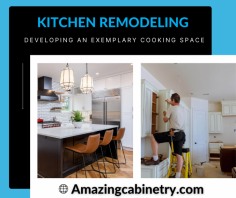 Exemplary Kitchen Renovation Services

Discover the ultimate makeover with our comprehensive range of kitchen remodeling tasks. From cabinet refinishing and countertop replacements to appliance upgrades and flooring installations, we handle it all. Let our skilled team take your kitchen to new heights of style and functionality. Send us an email at info@amazingcabinetry.com for more details.