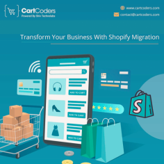 Upgrade your business with Shopify Migration. Experience the benefits, including a user-friendly interface, mobile responsiveness, and customizable themes to boost your brand's online presence. At CartCoders, Our expert team ensures a swift and secure Shopify migration service, transferring all your data, products, and customers effortlessly. From small enterprises to large-scale businesses, let us empower your online presence and drive sales.
