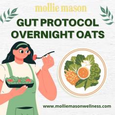 Explore Mollie Mason's delightful collection of Gut Protocol Overnight Oats. Crafted with care and tailored for gut health, our recipes offer a delicious and nutritious start to your day. Packed with wholesome ingredients, they promote digestive wellness. Elevate your breakfast routine with our gut-friendly creations. For more visit our website.