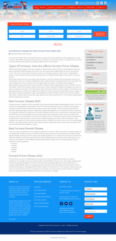 Energy-efficient furnace options Ottawa 2023

Furnace prices Ottawa 2023, this blog will explore the types of furnaces available and the average price of a gas furnace in 2023 When choosing a furnace for your home there are numerous factors to consider and we are here to ensure Ottawa home owners are making the right choice for their home’s! Types of

https://www.airzonehvac.ca/save-money-on-heating-your-home-furnace-prices-ottawa-2023/