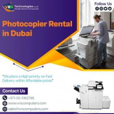 Photocopier Rental Dubai, Investing money in the things that matter the most and diverting the funds in a smarter way is of utmost importance. For more info about Photocopier Rental Dubai Contact VRS Technologies LLC at 0555182748. Visit https://www.vrscomputers.com/computer-rentals/printer-rentals-in-dubai/