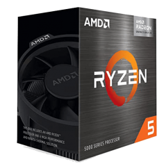 Ryzen Amd 5 5600G Processor:
-6 Cores & 12 Threads, 19 MB Cache. Turbo Boost :Yes
-Base Clock: 3.9 GHz, Max Boost Clock: up to 4.4 GHz
-Memory Support: DDR4 3200 MHz, Memory Channels: 2, TDP: 65W
-Compatible with Motherboards based on 500 series chipset, Socket AM4
-Graphics: AMD Radeon Graphics, Included Heatsink Fan: Wraith Stealth
-3 Years Brand Warranty

Get gaming consoles and gaming accessories from HyperX Computers , the computer and gaming store in Qatar.