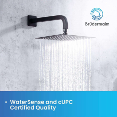 Are you looking for an exclusive shower system? Then consider Brudermaim B2B. We provide a wide rang of high-quality single handle pressure balance shower system. This system ensures consistent water temperature and pressure. Its single-handle operation allows for easy control of both temperature and water flow, while the pressure balance technology ensures safety by preventing sudden temperature fluctuations. We manufacture this shoer system with top-notch materials. So, this shower system is not only durable but also resistant to corrosion and wear.
