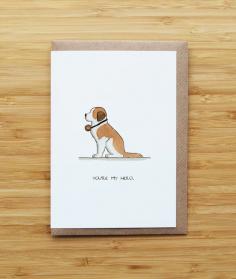 Discover our top dog birthday cards, which are made of 100% biodegradable seeded paper with handmade paintings and original watercolor and ink cards. Buy today!