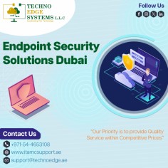 Techno Edge Systems LLC is the powerful supplier of Endpoint Security Solutions Dubai. Our solutions helps you in detecting the threats entering into business. For More info Contact us: +971-54-4653108  Visit us: https://www.itamcsupport.ae/services/endpoint-security-solutions-in-dubai/