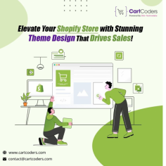 Want to increase your sales with premium Shopify theme design? CartCoders is here to maximize your sales like never before. Our expert Shopify theme designers are dedicated to helping you boost your conversions and create a visually stunning eCommerce experience. With the top Shopify theme design services, we will help you to make an effective Shopify store that generates more revenue for your business.
