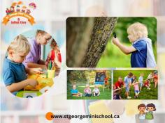 St. George Mini School in North York is a loving preschool that offers a fun environment where kids can grow through play. Professional carers provide a welcoming setting that is secure and encourages social and intellectual growth. By enhancing activities, engaging in innovative inquiry, and paying attention to individual needs, you can ensure your child's success in the future. If you need further information, please contact us at Preschool in North York (647) 478-6114.

Website: https://stgeorgeminischool.ca/pre-program