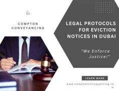 Non-payment of rent, breaking the terms of tenancy agreements, or the end of lease agreements are the most typical causes for serving eviction notices in Dubai. To ensure that such notices are in compliance with local laws, it is crucial to follow the proper legal procedures.

https://www.comptonconveyancing.com/evictionnoticesdubai