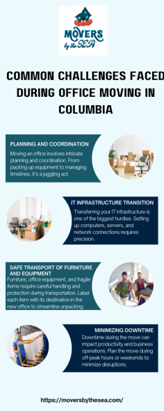 At Movers by the Sea, we understand the challenges that come with office moving in Columbia. We specialize in providing seamless and efficient office moving services, ensuring a smooth transition to your new workspace. 