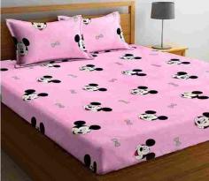 Transform your bedroom into a playful paradise with our "Cartoon Characters Pink Kids Bed Sheet Set." Crafted from luxurious 210 TC cotton, this set includes a vibrant bed sheet adorned with adorable cartoon characters and two matching pillow covers. It's not just bedding; it's a delightful journey into the world of imagination. https://www.woodenstreet.com/kids-bedsheets