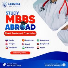 Lakshya MBBS is one of the best Study MBBS Abroad Consultants in Indore who offers you the opportunity to fulfill your dream of pursuing higher education abroad. Our counselors are not only knowledgeable but are also accessible to the students at all times to ensure maximum accuracy. With us, foreign education becomes affordable and easily accessible. Get in touch with Lakshya MBBS Overseas, and redefine the scope of your future! Visit our website - https://lakshyambbs.com/