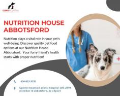 Nutrition House Abbotsford can help you learn about the right nutrition

At our Nutrition House Abbotsford we can help you learn about the right nutrition balance for your dog or cat young or old, healthy, or facing the challenges of diabetes or obesity. Pet Nutrition Abbotsford plays a vital role in maintaining the quality of life of your dog or cat.