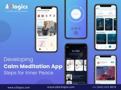 Ready to create your own meditation app? Simplify the development process of the calm meditation app with our step-by-step guide and bring peace to your users.