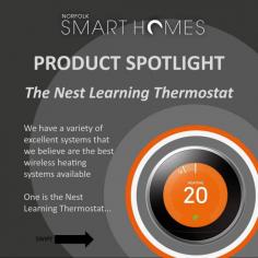 Easily manage your home's temperature remotely using Norfolk Smart Homes' Smart heating control solutions. With a simple app on your phone or tablet, you can adjust settings, save energy, and stay comfortable from anywhere. Experience convenience and efficiency with our cutting-edge technology.
