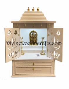 Enhance your sacred space with our closed-door pooja mandir. Buy now for a serene and private worship experience! Refer to our website for more details.
