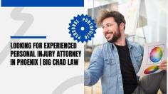 Welcome to Big Chad Law, your trusted personal injury attorney in Phoenix. Our dedicated team of legal professionals is committed to providing exceptional representation and support to clients throughout their personal injury claims. we strive to ensure that our clients receive the justice and compensation they deserve.Located at 1610 W McDowell Rd, Phoenix, AZ 85007, United States and We operate 24 hours a day, Monday to Saturday .https://www.bigchadlaw.com/