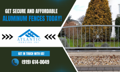 Get Cost-Effective Aluminum Fencing Services!

At Atlantic Fencing, we provide the most reliable and high-quality aluminum Fencing company. With a skilled, experienced team like ours, we can offer a broad range of services. You can count on us to finish the job in a timely manner and remain on budget as well. Contact us today to get more information!
