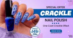 Shop our Beromt Crackle Nail Polish. Create an Amazing Crackled Effect on your Nails. Something unique on your nails! Giving Shine to your Style!