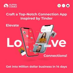 Looking to create the next big thing in the dating world ?
Alphacodez Tinder clone script is your gateway to success. With sleek design, cutting-edge features, and unmatched user experience, you can launch your own dating app that people can't resist.
Swipe right to start your journey to app fame. Get in touch today!
Website : https://www.alphacodez.com/tinder-clone-script
Mail : info@alphacodez.com
