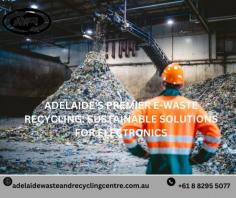 E-Waste Recycling in Adelaide is made easy and eco-friendly at Adelaide Waste and Recycling Centre. Safely dispose of electronic waste while contributing to a sustainable future