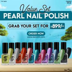 Best Pearl Nail Polish Products at the best price from Beromt. Choose from the Best Pearl Nail Polish from the top brands. COD & Free Shipping! | Beromt
