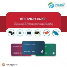 RFID smart cards are unique cards made by POXO. These special cards use radio waves to communicate with machines and perform tasks like access control, libraries, gymnasiums, events, and more.  visit for more details: https://poxo.in/