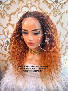 Experience the ultimate in luxury with Expresswigbraids.com braided wigs. Our unique, high-quality wigs are designed to give you a look of sophistication and elegance, perfect for any special occasion.