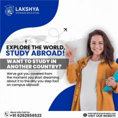 Lakshya Overseas Education is India's most trusted Study Abroad Consultants in Indore. We provides the relevant information regarding higher education in various countries such as UK, USA, Canada, Australia, New Zealand, Singapore, Ireland, France, Germany, Dubai, Malaysia, and many more. Lakshya delivers world-class platform for teaching for exams like GRE, IELTS, SAT, PTE to help the students getting their best score and boost their chances of achieving their international ambitions. For more info, plz visit us - https://maps.app.goo.gl/EcCBZwc7gRh6PaWWA