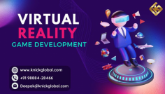 As a leading VR game development company, Knick Global specializes in virtual reality game development and comprehensive VR game development services.

