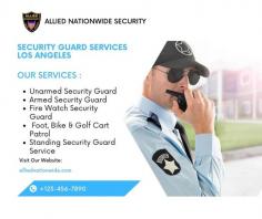 Allied Nationwide Security Inc. is your one-stop shop for security guard services in Los Angeles. We offer a wide range of security services to meet the needs of businesses of all sizes and industries. Our security guards are highly trained and experienced, and they are committed to providing our clients with the highest level of security and protection.