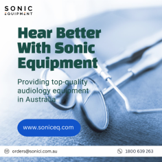 Sonic Diagnostics is your trusted partner in the world of audiology equipment. We're committed to helping you hear better and serve your patients with cutting-edge technology and support. 
https://www.soniceq.com/