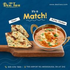 Savor the authentic blend of Indian flavors at our Indian Restaurant | Malton, Mississauga | Desi Twa. Our culinary journey beautifully merges tradition and innovation, meticulously prepared by our skilled chefs. With a warm and inviting atmosphere, Kindly visit us at https://desitwa.com/ or call +19056787889