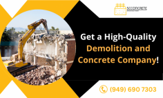 Get Trusted Demolition and Concrete Company Today!

If you’re looking for a demolition and concrete company in San Diego? You’ve come to the right place. SC Concrete can handle all of your concrete demolition needs. We are experienced and top-of-the-line equipment, you can trust our crew to demolish your concrete features in a timely manner. Contact us today!
