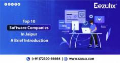 Ezulix offers end-to-end IT solutions for your business. Web design, web development, mobile app development, graphics design, digital marketing, and readymade software solution helps to run your business smoothly and successfully. Read more https://ezulixsoftware.medium.com/software-companies-in-jaipur-589392c15f68