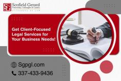 Resolve Your Complex Business Conflicts with Our Attorney!

Take your business to new heights with a strategic business planning attorney. Scofield, Gerard, Pohorelsky, Gallaugher & Landry, LLC has expert legal team helps you navigate the complexities of business formation, contracts, and strategies. From startups to established companies, let us assist you in reaching your goals. Partner with us for solid legal guidance and success.

